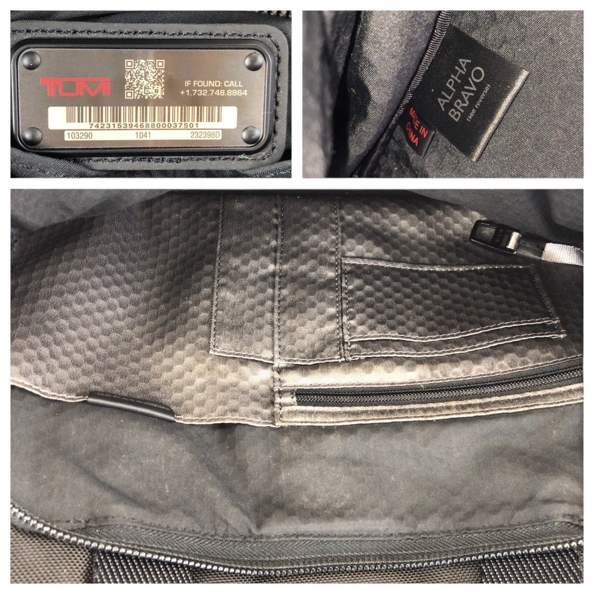 24347
TUMI トゥミ ALPHA Bravo マウンテン 2way ブラック 黒 ナイロン / レザー 232398D ビジネスバッグ ブリーフケース ショルダーバッグ メンズ AB16
