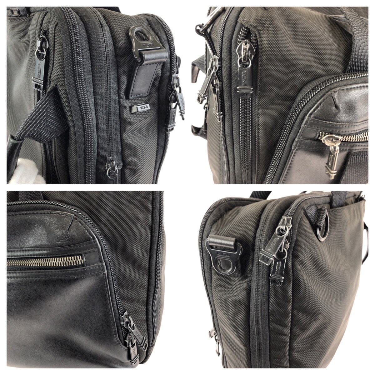 24347
TUMI トゥミ ALPHA Bravo マウンテン 2way ブラック 黒 ナイロン / レザー 232398D ビジネスバッグ ブリーフケース ショルダーバッグ メンズ AB16