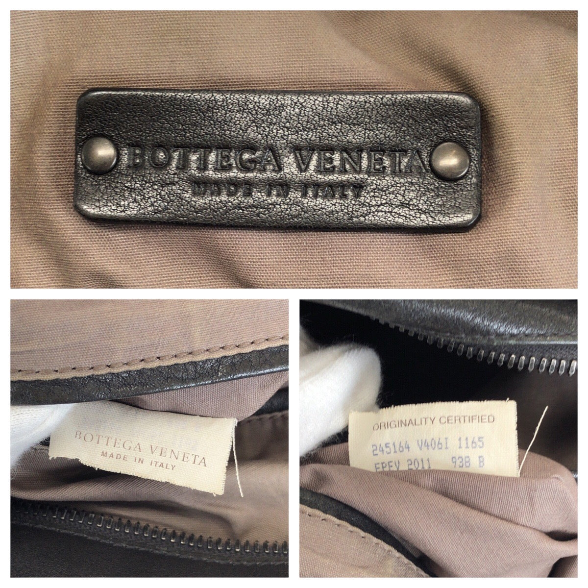 24348
BOTTEGAVENETA ボッテガヴェネタ イントレチャート ブラック 黒 ガンメタ金具 レザー 245164 ビジネスバッグ ブリーフケース メンズ AB35