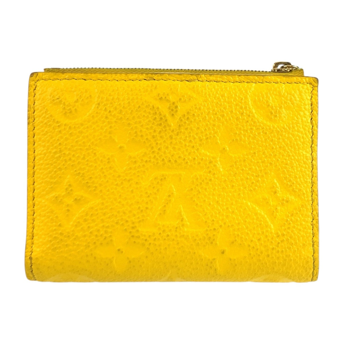 24352
LOUIS VUITTON ルイヴィトン モノグラム アンプラント ポルトフォイユ リサ イエロー ゴールド金具 レザー M13579 折財布 コンパクトウォレット レディース AB36