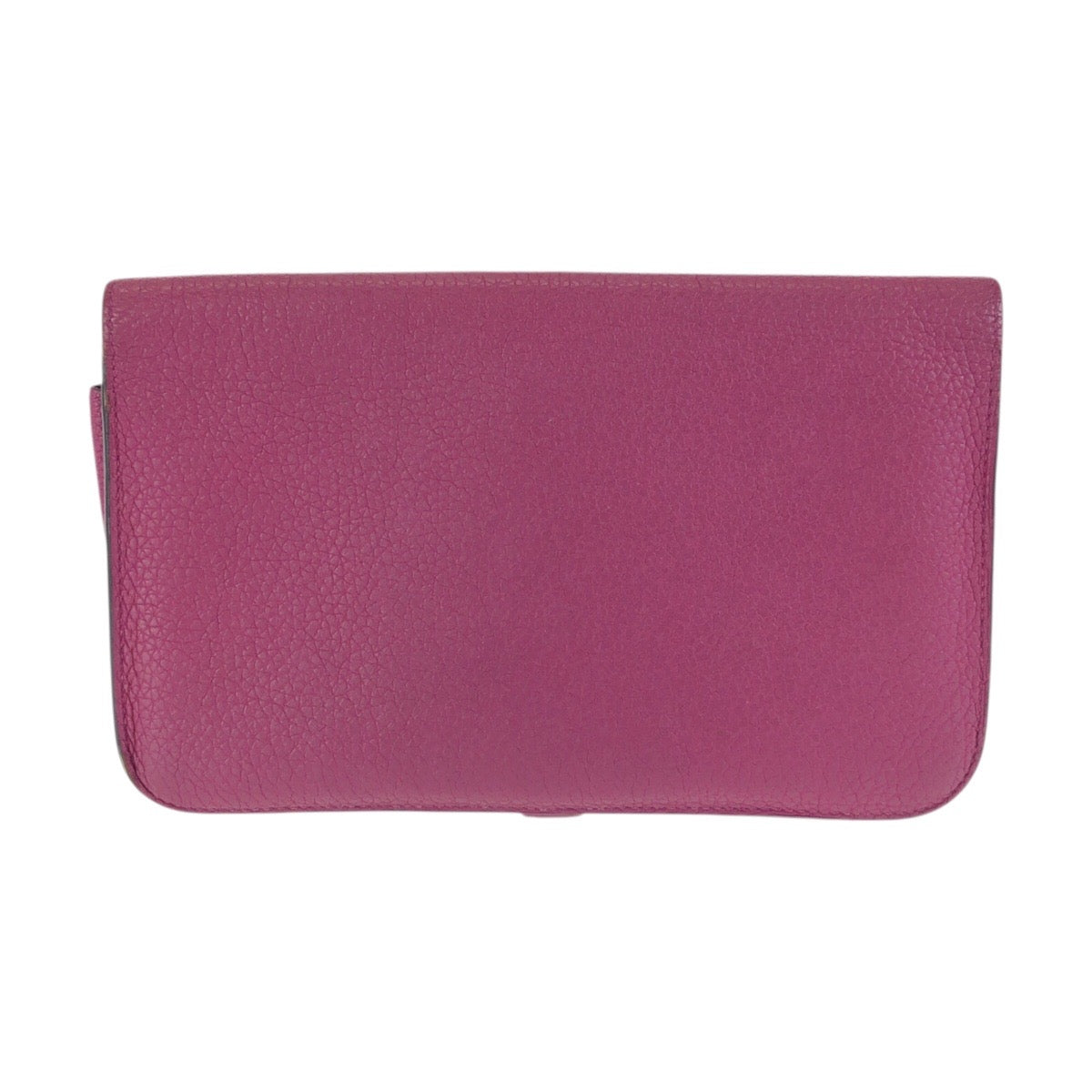 24354
HERMES エルメス ドゴン GM ローズパープル ピンク シルバー金具 トゴ 長財布 ロングウォレット C刻印 レディース AB35