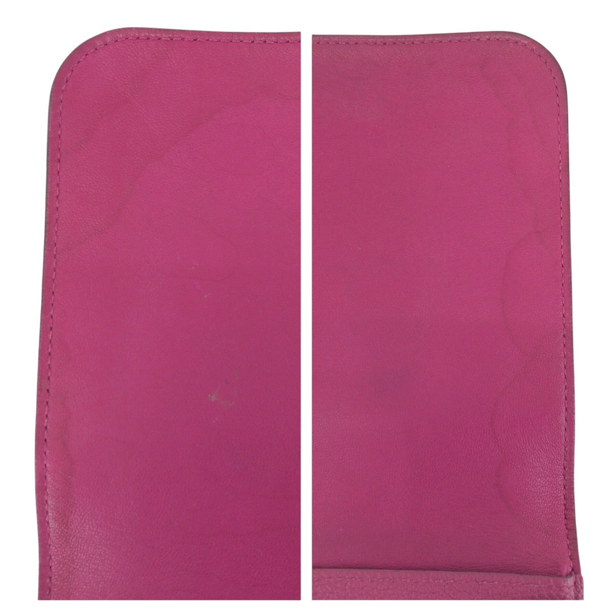 24354
HERMES エルメス ドゴン GM ローズパープル ピンク シルバー金具 トゴ 長財布 ロングウォレット C刻印 レディース AB35