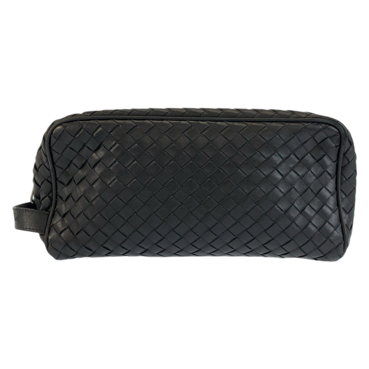 24357
BOTTEGAVENETA ボッテガヴェネタ イントレチャート ブラック 黒 レザー V4651 クラッチバッグ セカンドバッグ メンズ AB35