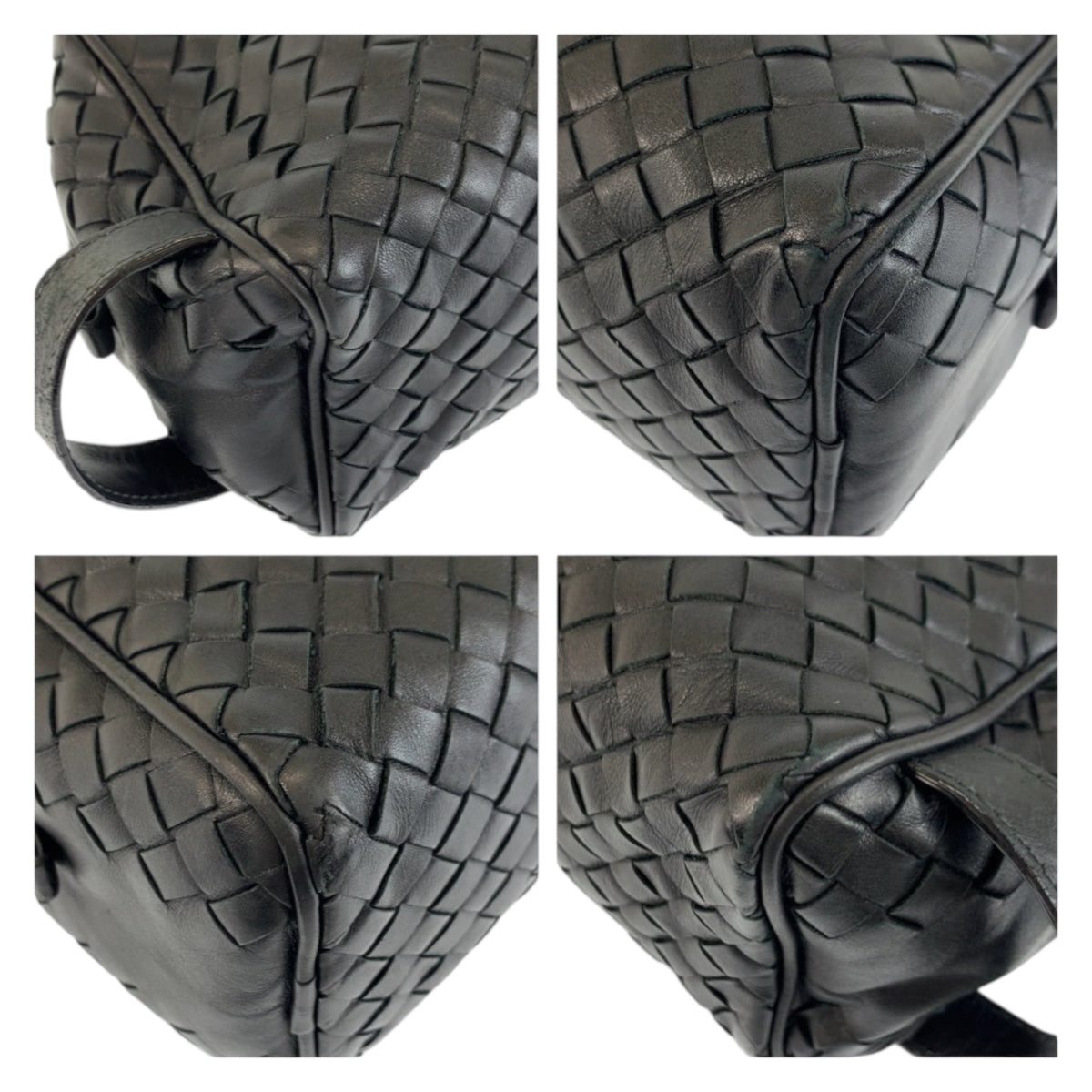 24357
BOTTEGAVENETA ボッテガヴェネタ イントレチャート ブラック 黒 レザー V4651 クラッチバッグ セカンドバッグ メンズ AB35