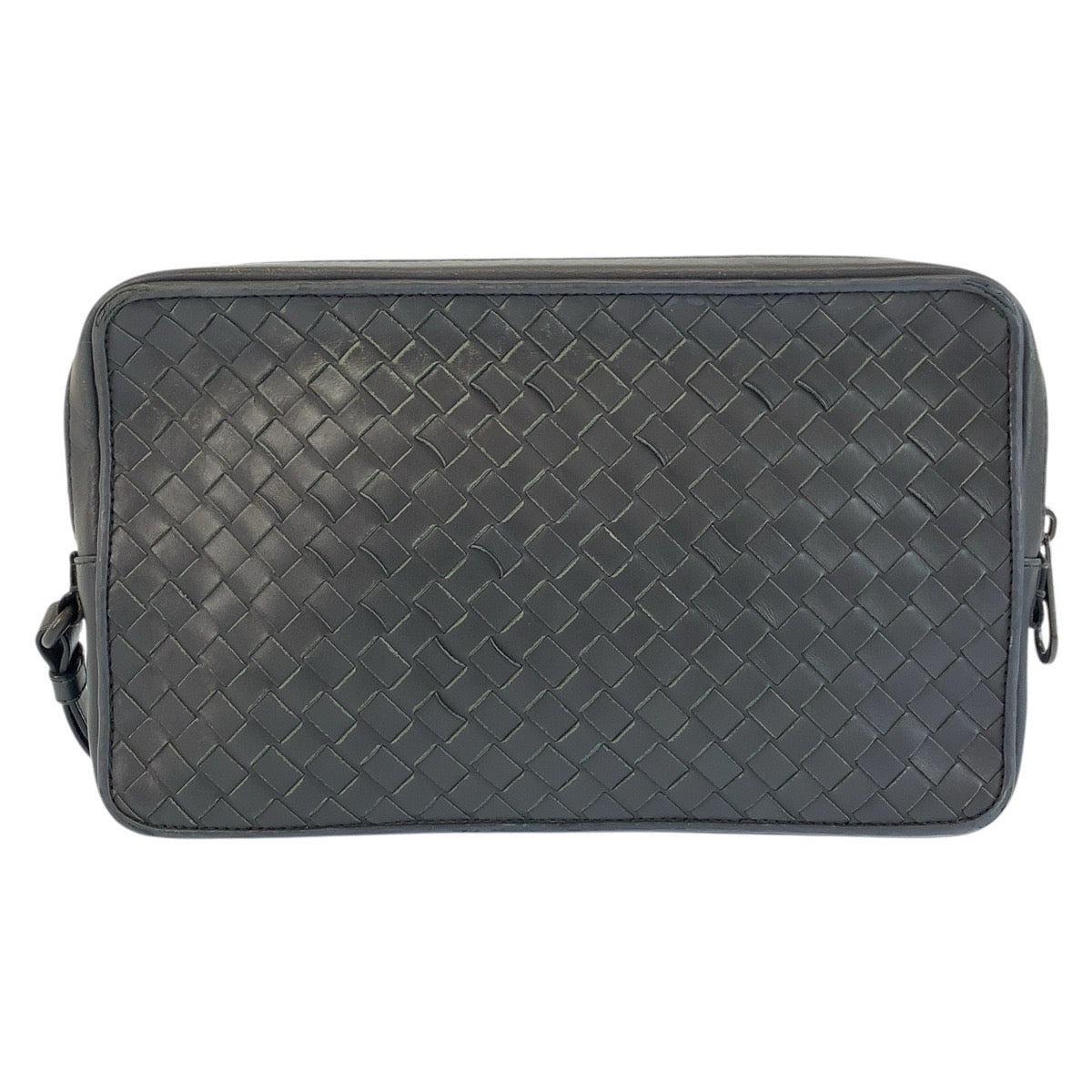 24359
BOTTEGAVENETA ボッテガヴェネタ イントレチャート グレー レザー B03066889Y クラッチバッグ セカンドバッグ メンズ AB30