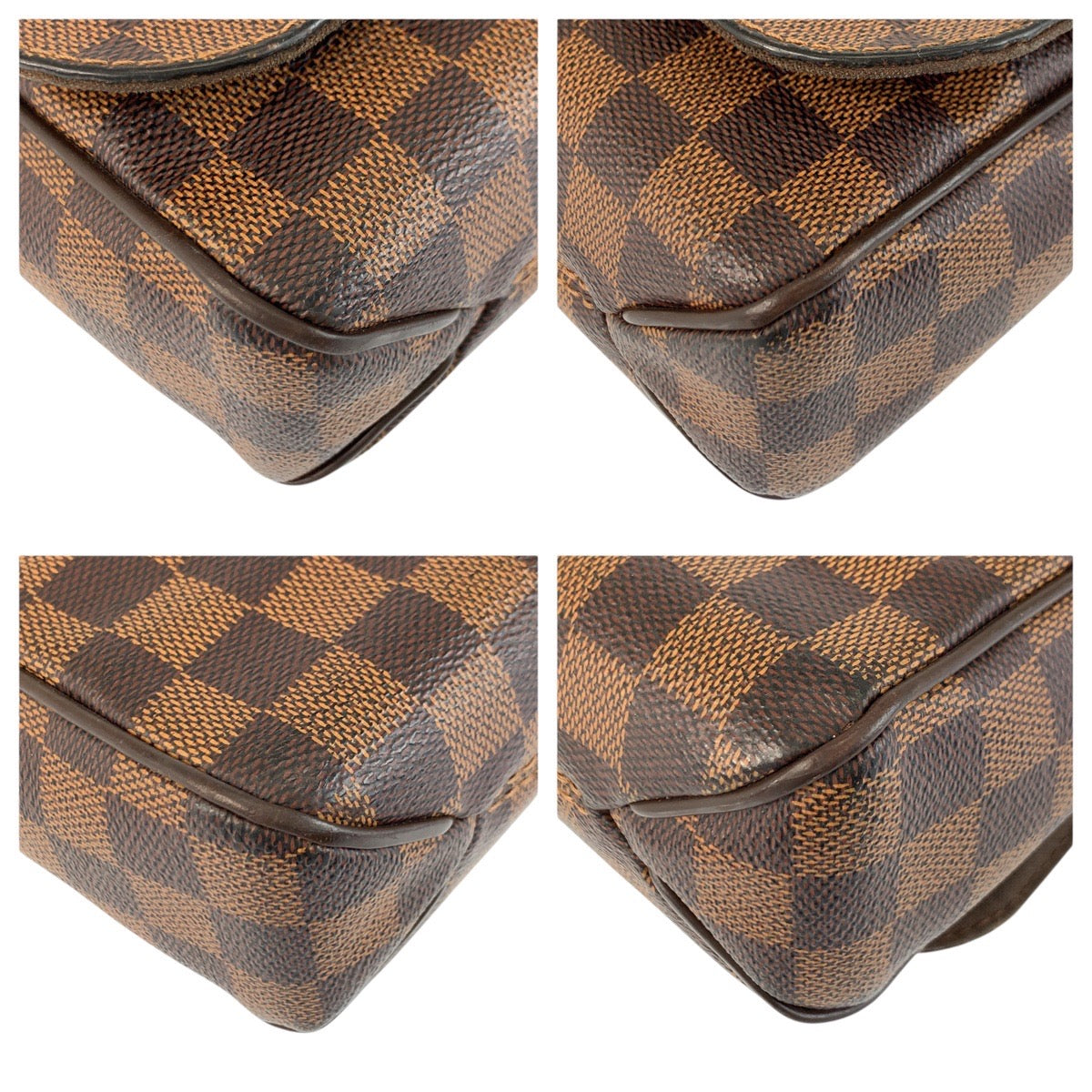 24361
LOUIS VUITTON ルイヴィトン ダミエ ディストリクトPM ブラウン PVC N41213 ショルダーバッグ ポシェット レディース B42