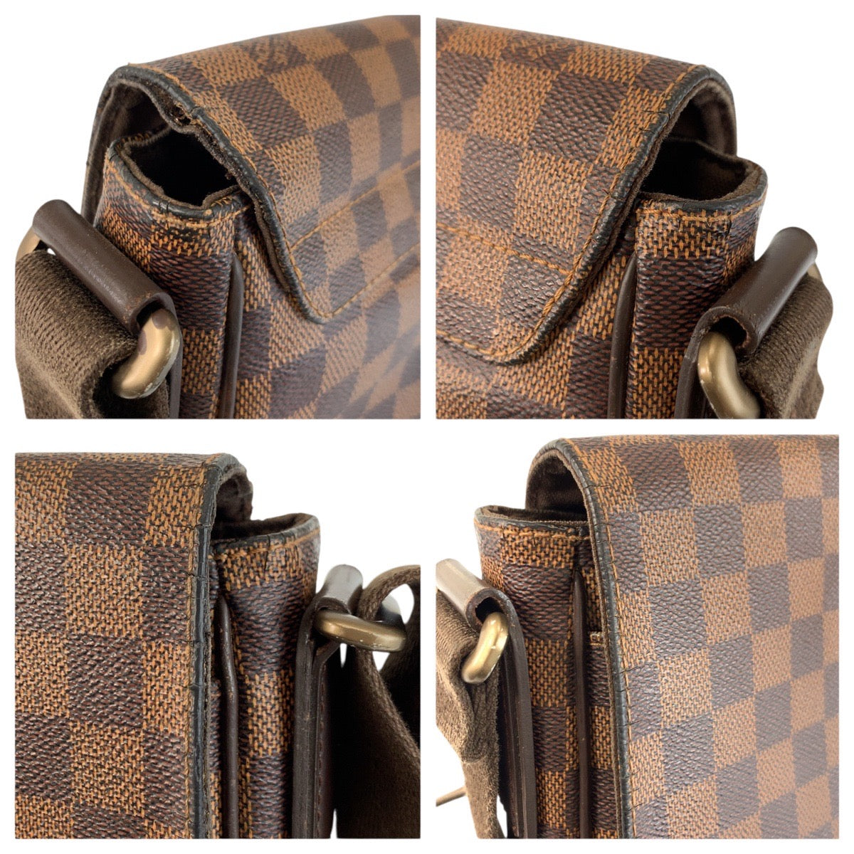 24361
LOUIS VUITTON ルイヴィトン ダミエ ディストリクトPM ブラウン PVC N41213 ショルダーバッグ ポシェット レディース B42