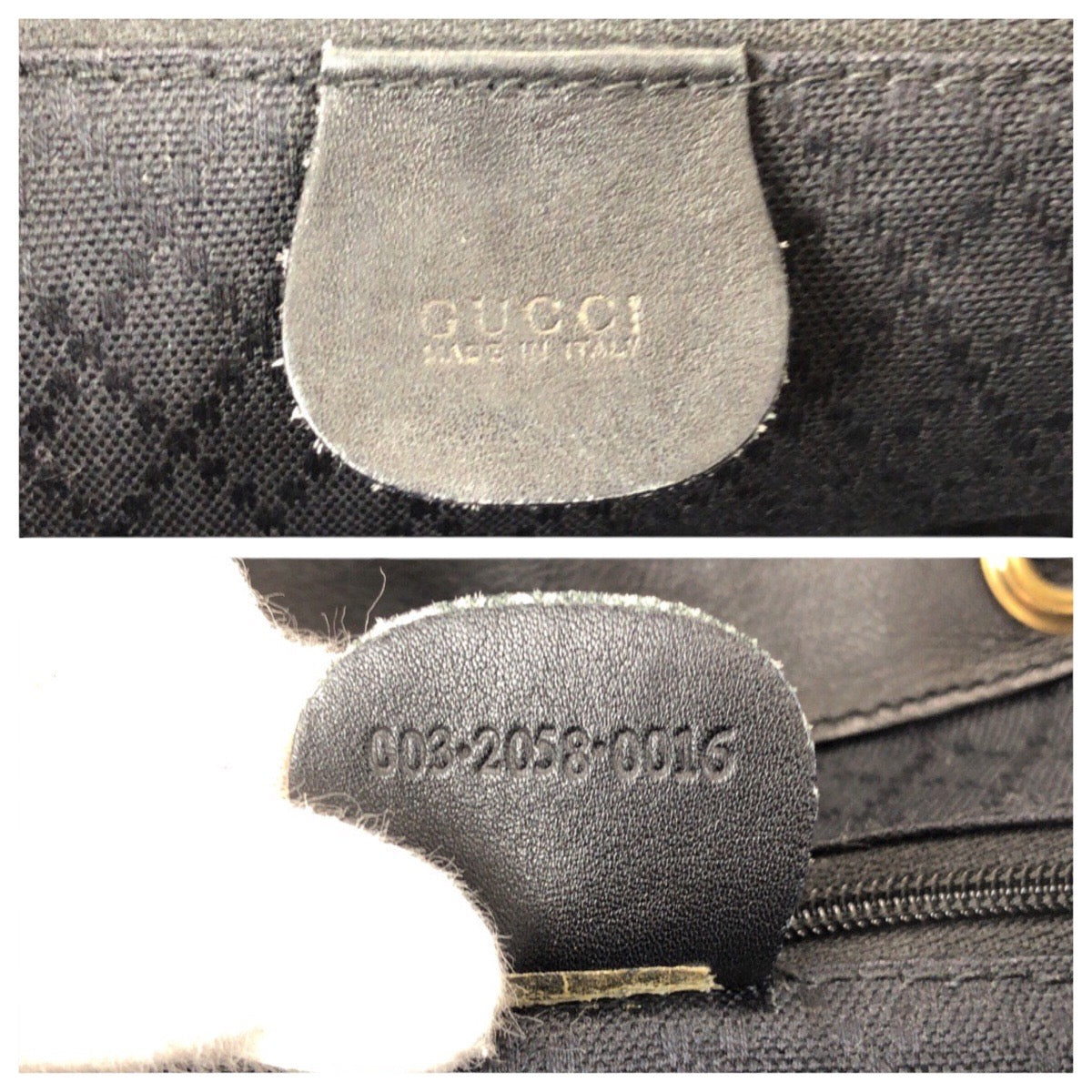 24364
GUCCI グッチ バンブー ブラック 黒 ゴールド金具 レザー 003 2058 0016 リュックサック バックパック レディース ABP35