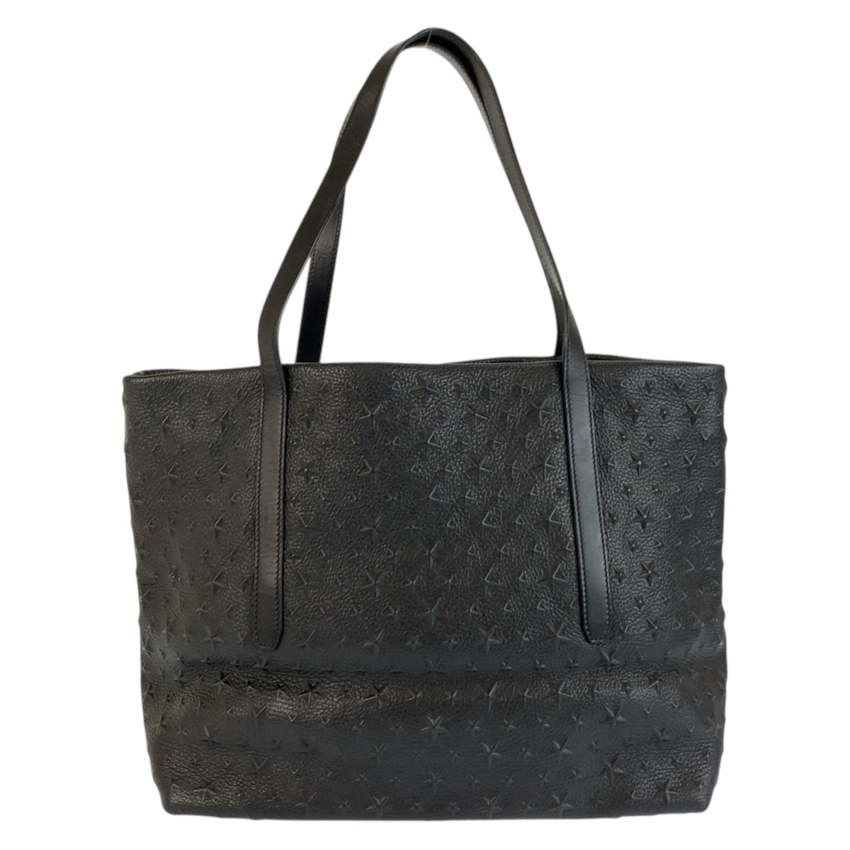 24372
JIMMY CHOO ジミーチュウ スターエンボス ソフィア ブラック 黒 ゴールド金具 レザー トートバッグ ショルダーバッグ メンズ ABP54