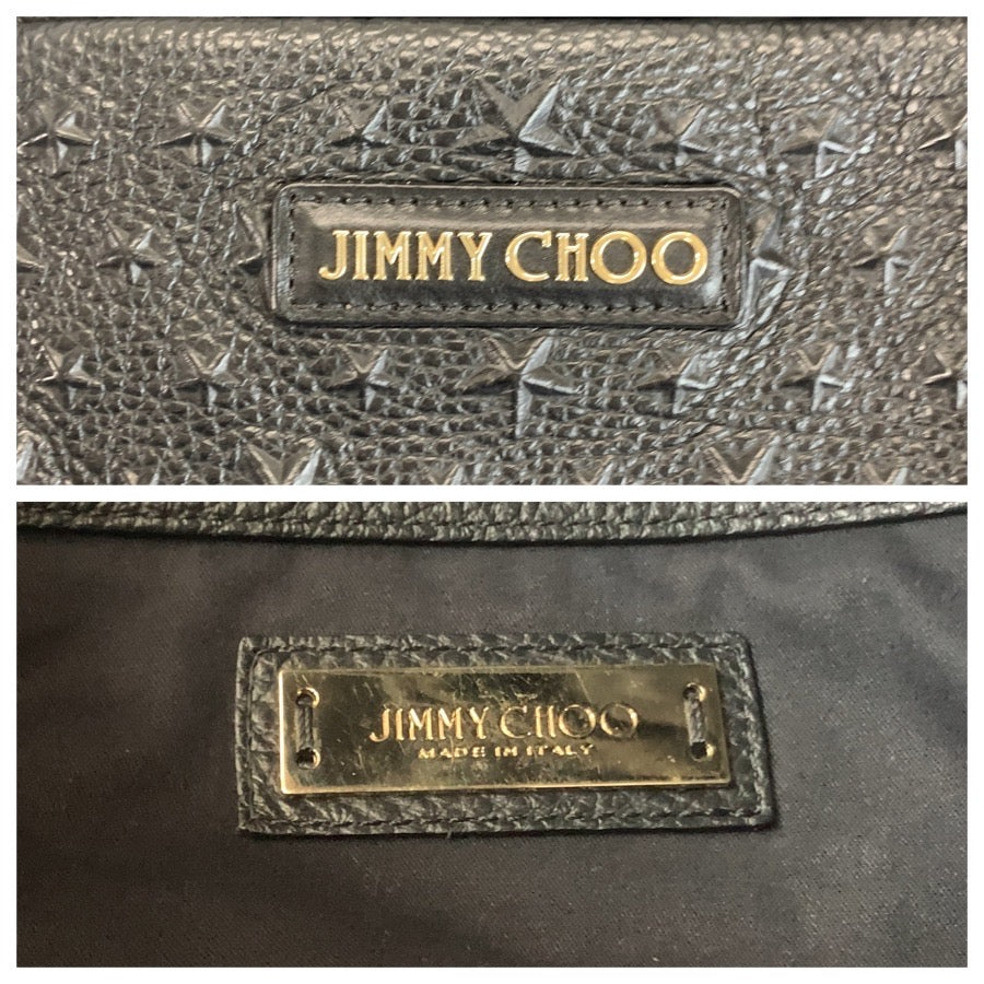 24372
JIMMY CHOO ジミーチュウ スターエンボス ソフィア ブラック 黒 ゴールド金具 レザー トートバッグ ショルダーバッグ メンズ ABP54