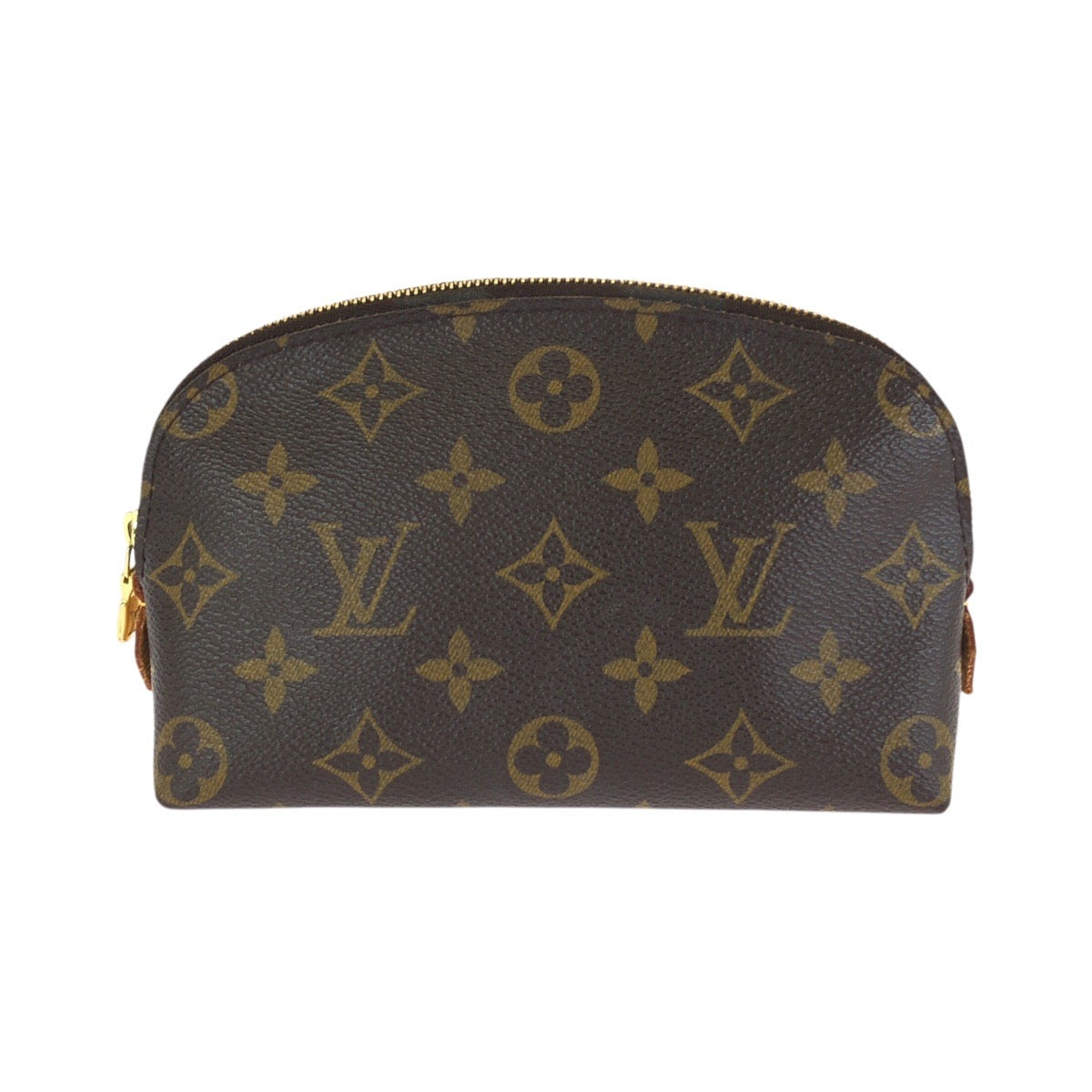 24373
LOUIS VUITTON ルイヴィトン モノグラム ポシェット コスメティック PM ブラウン ゴールド金具 PVC M47515 ポーチ メイクポーチ 小物入れ レディース AB30