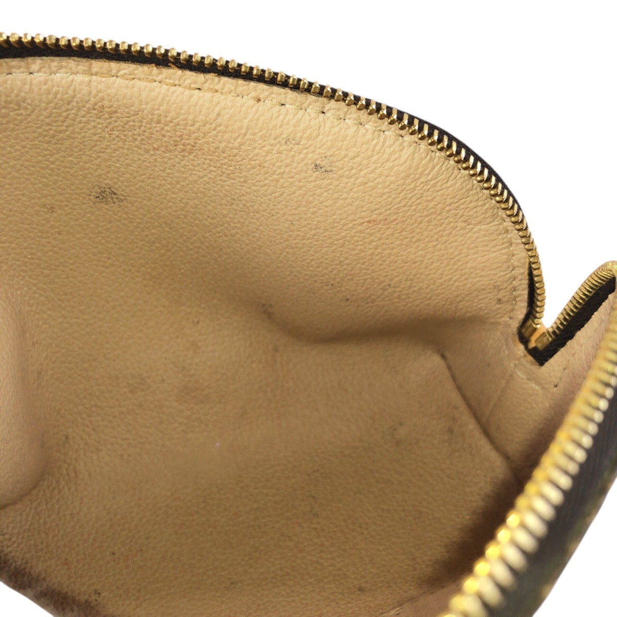 24373
LOUIS VUITTON ルイヴィトン モノグラム ポシェット コスメティック PM ブラウン ゴールド金具 PVC M47515 ポーチ メイクポーチ 小物入れ レディース AB30