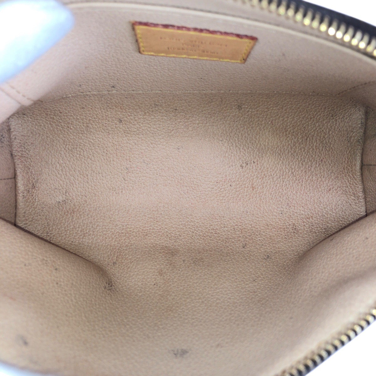 24373
LOUIS VUITTON ルイヴィトン モノグラム ポシェット コスメティック PM ブラウン ゴールド金具 PVC M47515 ポーチ メイクポーチ 小物入れ レディース AB30