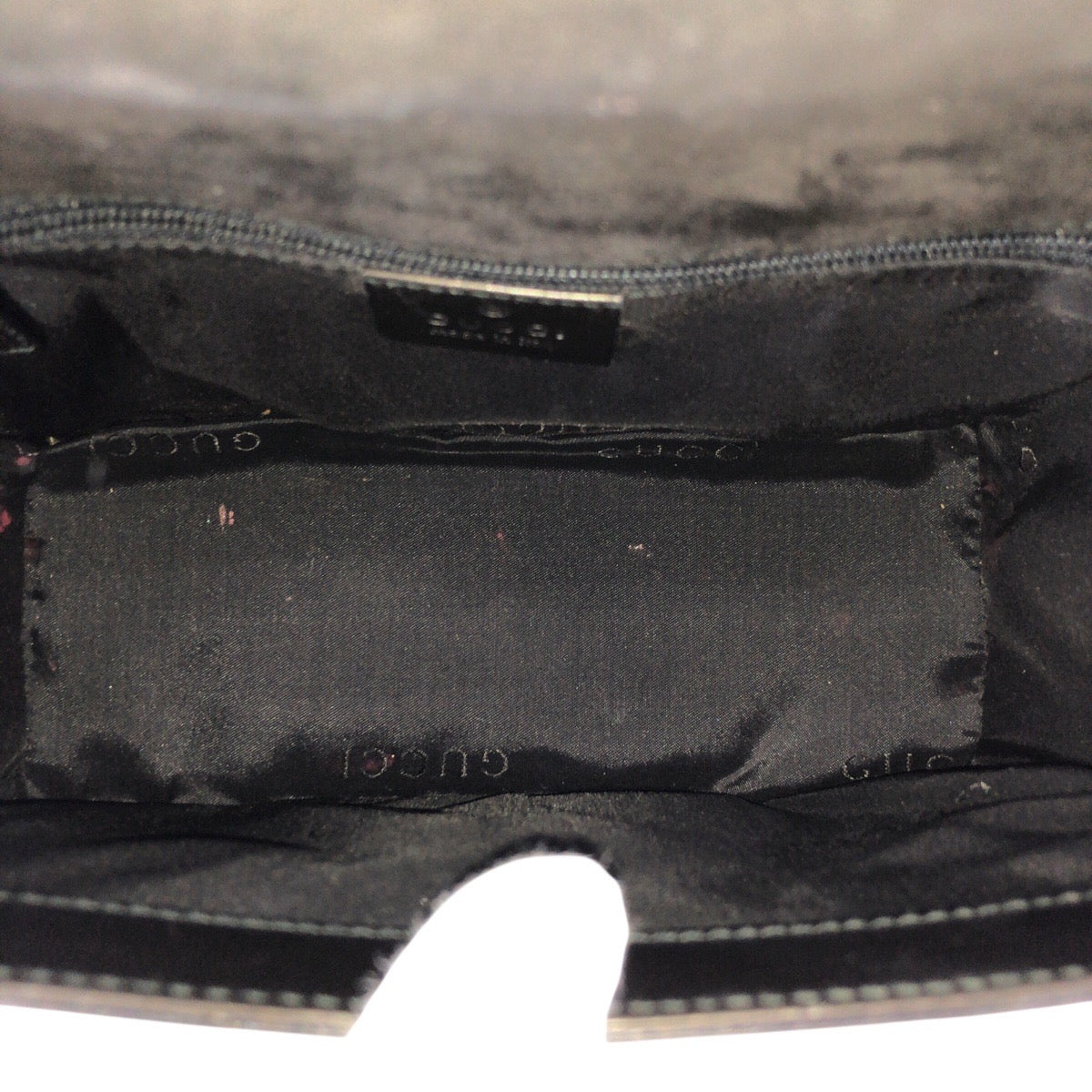 24378
GUCCI グッチ グレー カーキ ブラック エナメル 001 3278 ショルダーバッグ メッセンジャーバッグ レディース ABP36