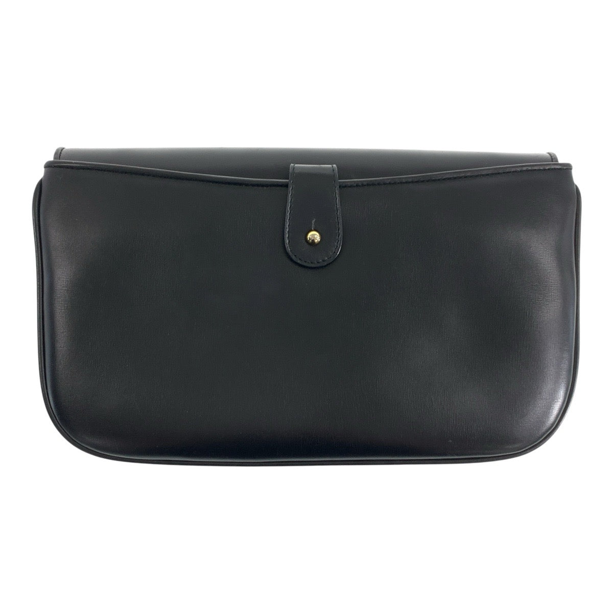 24382
GUCCI グッチ ブラック 黒 ゴールド金具 レザー 004 106 0024 ショルダーバッグ クラッチバッグ レディース A42