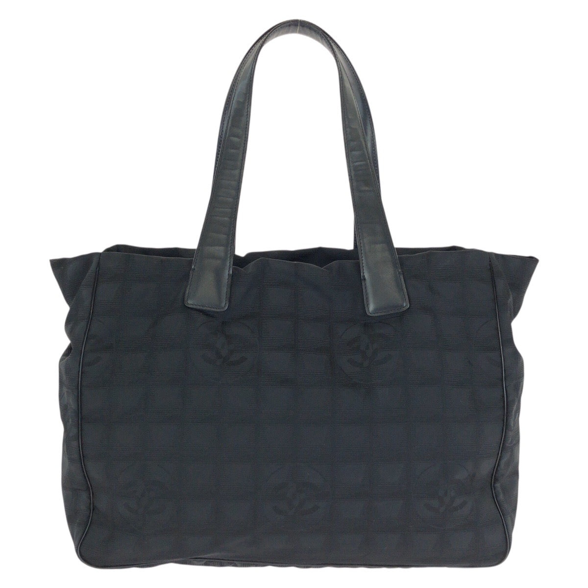24384
CHANEL シャネル ヴィンテージ ニュートラベルラインMM ココマーク ブラック 黒 ゴールド金具 ナイロン / レザー トートバッグ ショルダーバッグ レディース ABP35
