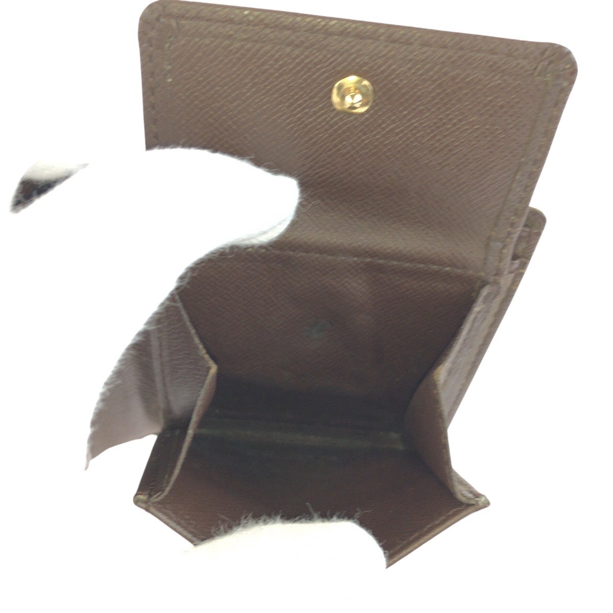 24387
LOUIS VUITTON ルイヴィトン ダミエ ポルトフォイユ マルコ ブラウン ゴールド金具 PVC N61675 折財布 コンパクトウォレット レディース AB14