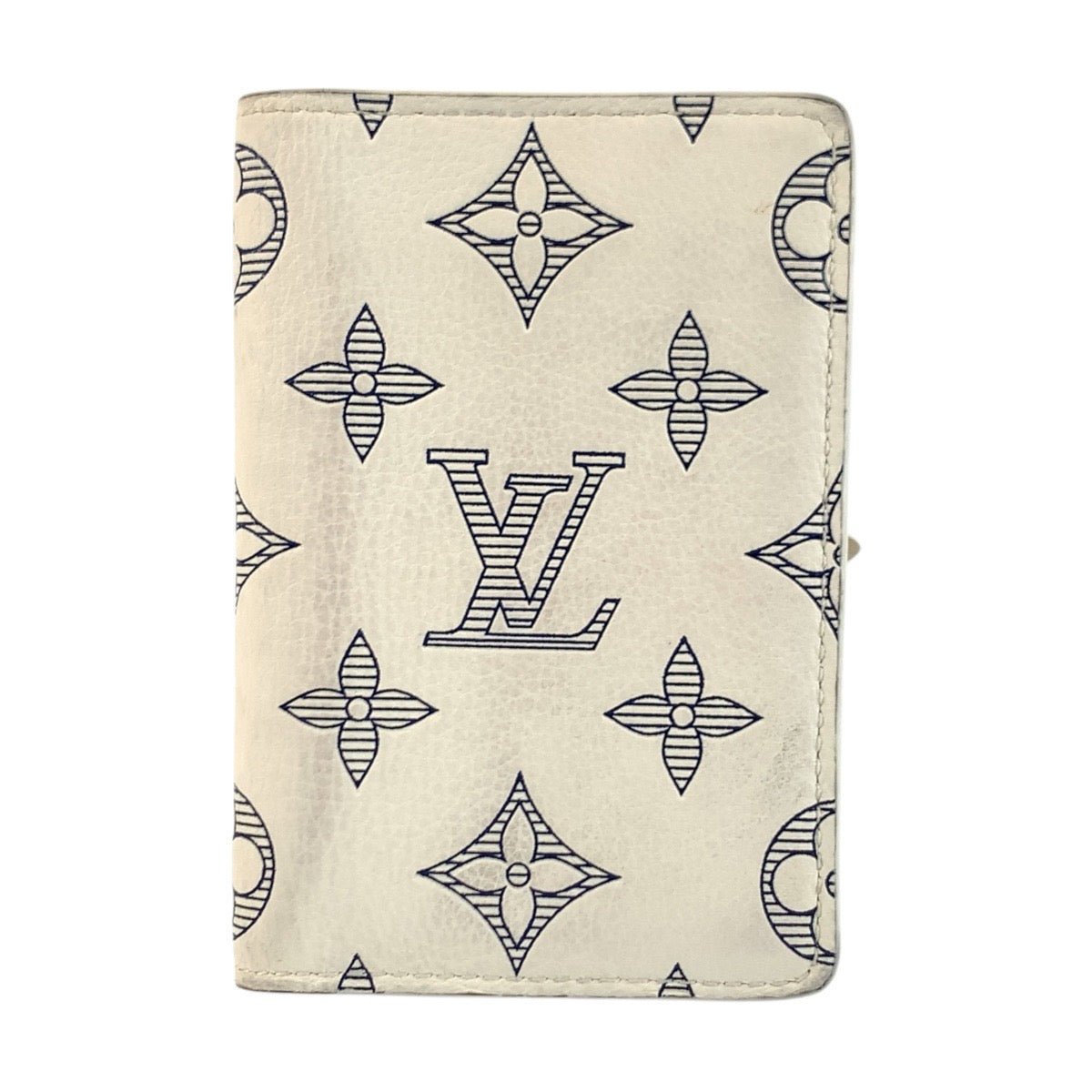 24388
LOUIS VUITTON ルイヴィトン モノグラム シャドウ オーガナイザー ドゥ ポッシュ ブロン ネイビー レザー M83377 カードケース 名刺入れ 男女兼用 レディース AB32