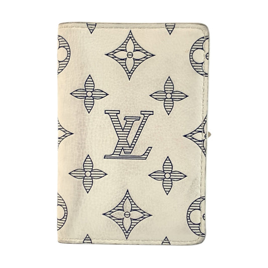 24388
LOUIS VUITTON ルイヴィトン モノグラム シャドウ オーガナイザー ドゥ ポッシュ ブロン ネイビー レザー M83377 カードケース 名刺入れ 男女兼用 レディース AB32