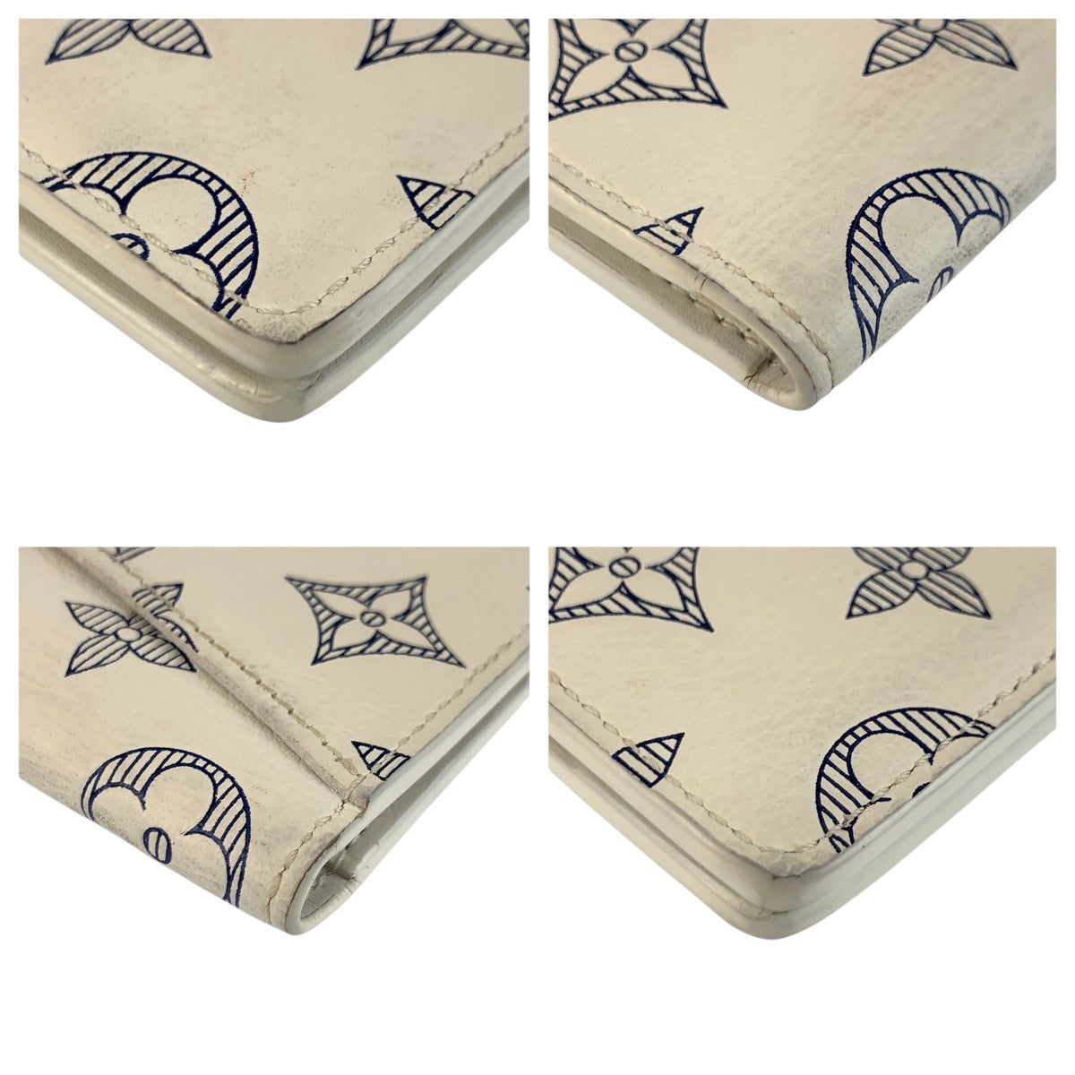 24388
LOUIS VUITTON ルイヴィトン モノグラム シャドウ オーガナイザー ドゥ ポッシュ ブロン ネイビー レザー M83377 カードケース 名刺入れ 男女兼用 レディース AB32