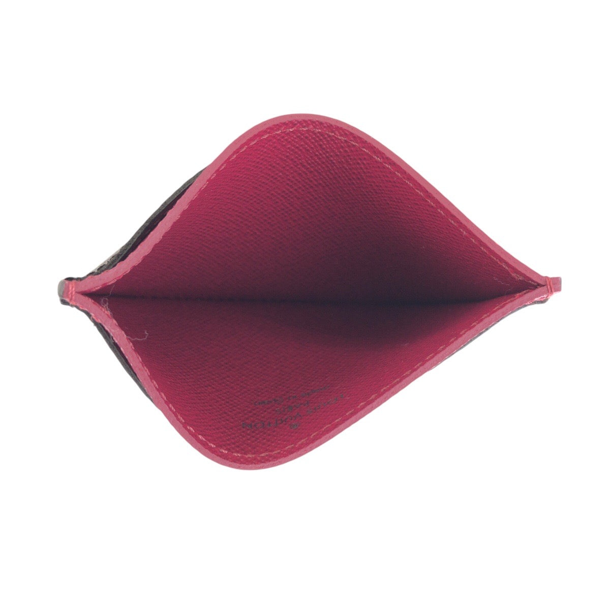 24389
LOUIS VUITTON ルイヴィトン モノグラム ブラウン フューシャ PVC M60703 カードケース 名刺入れ パスケース レディース SA32