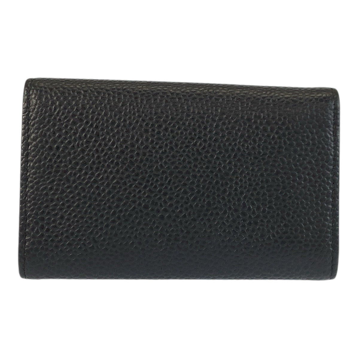 24390
CHANEL シャネル ココマーク ブラック 黒 シルバー金具 レザー キーケース 6連 レディース A32