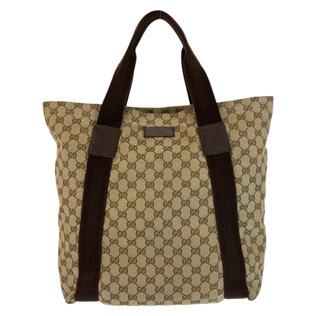 24400
GUCCI グッチ ベージュ ブラウン GGキャンバス 189669 トートバッグ ハンドバッグ レディース AB22