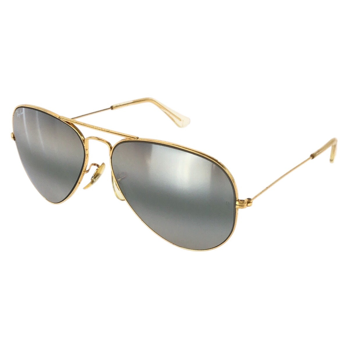 24405
Ray-Ban レイバン ボシュロム アビエーター ゴールド シルバー メッキ B&L 58□14 サングラス 男女兼用 ティアドロップ レディース ABP21