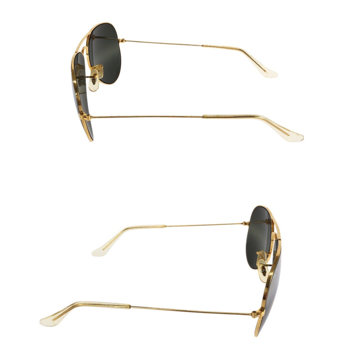 24405
Ray-Ban レイバン ボシュロム アビエーター ゴールド シルバー メッキ B&L 58□14 サングラス 男女兼用 ティアドロップ レディース ABP21