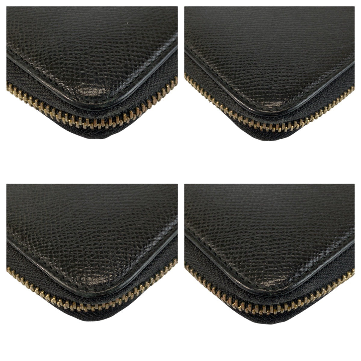 24406
BVLGARI ブルガリ ブラック 黒 ゴールド金具 レザー FG E16 280551 長財布 ロングウォレット メンズ ABP15