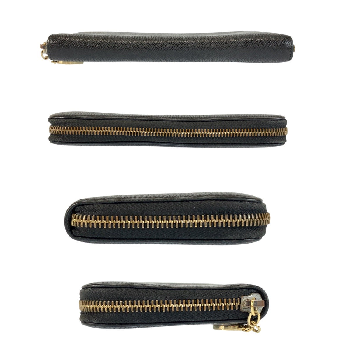 24406
BVLGARI ブルガリ ブラック 黒 ゴールド金具 レザー FG E16 280551 長財布 ロングウォレット メンズ ABP15