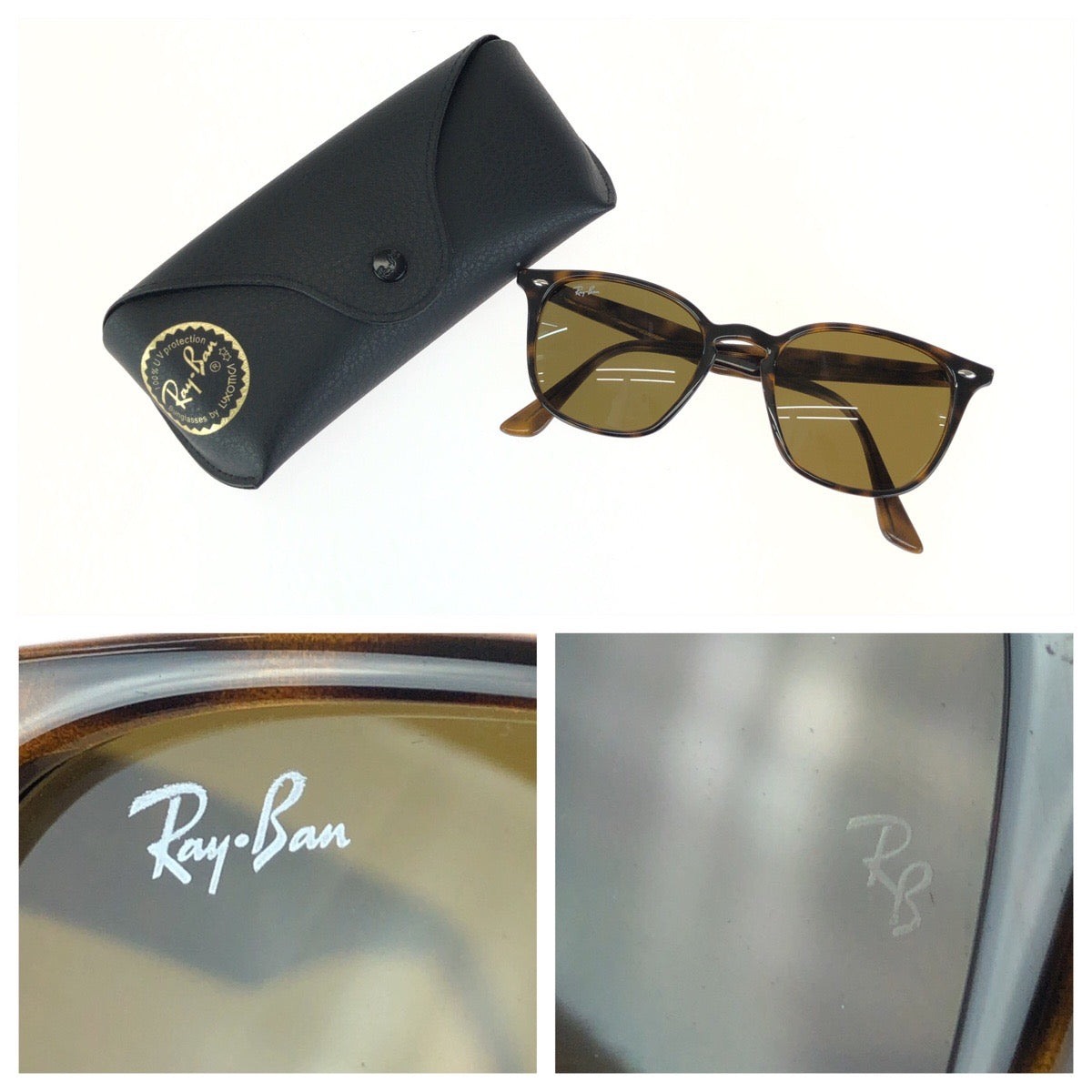 24407
Ray-Ban レイバン ライトハバナ ブラウン シルバー金具 プラスチック RB4258-F 710/73 52□20 150 3N サングラス 男女兼用 スクエア メンズ ABP14