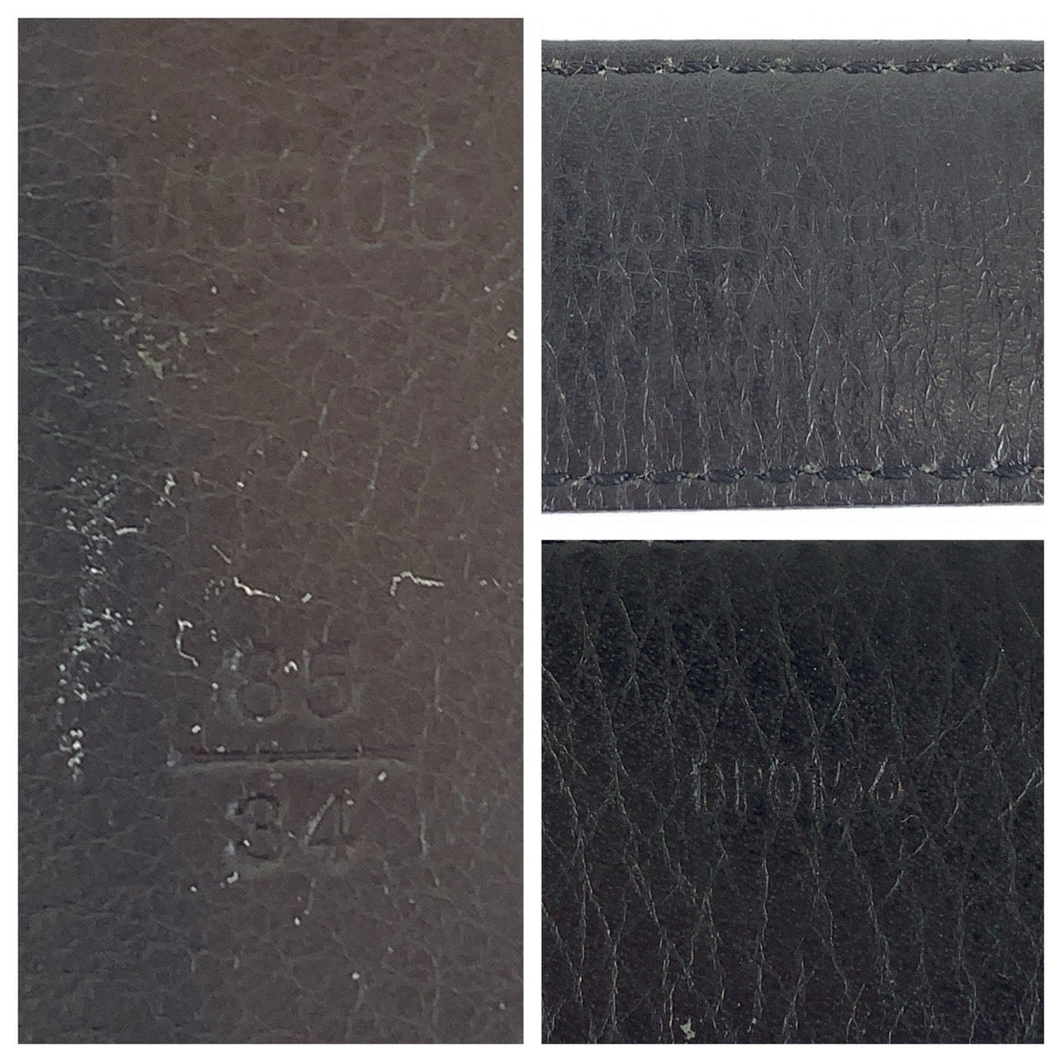 24409
LOUIS VUITTON ルイヴィトン モノグラムリバース サンチュール エセンシャルV 85cm/34インチ ブラウン ゴールド金具 レザー M9306 ベルト メンズ AB20
