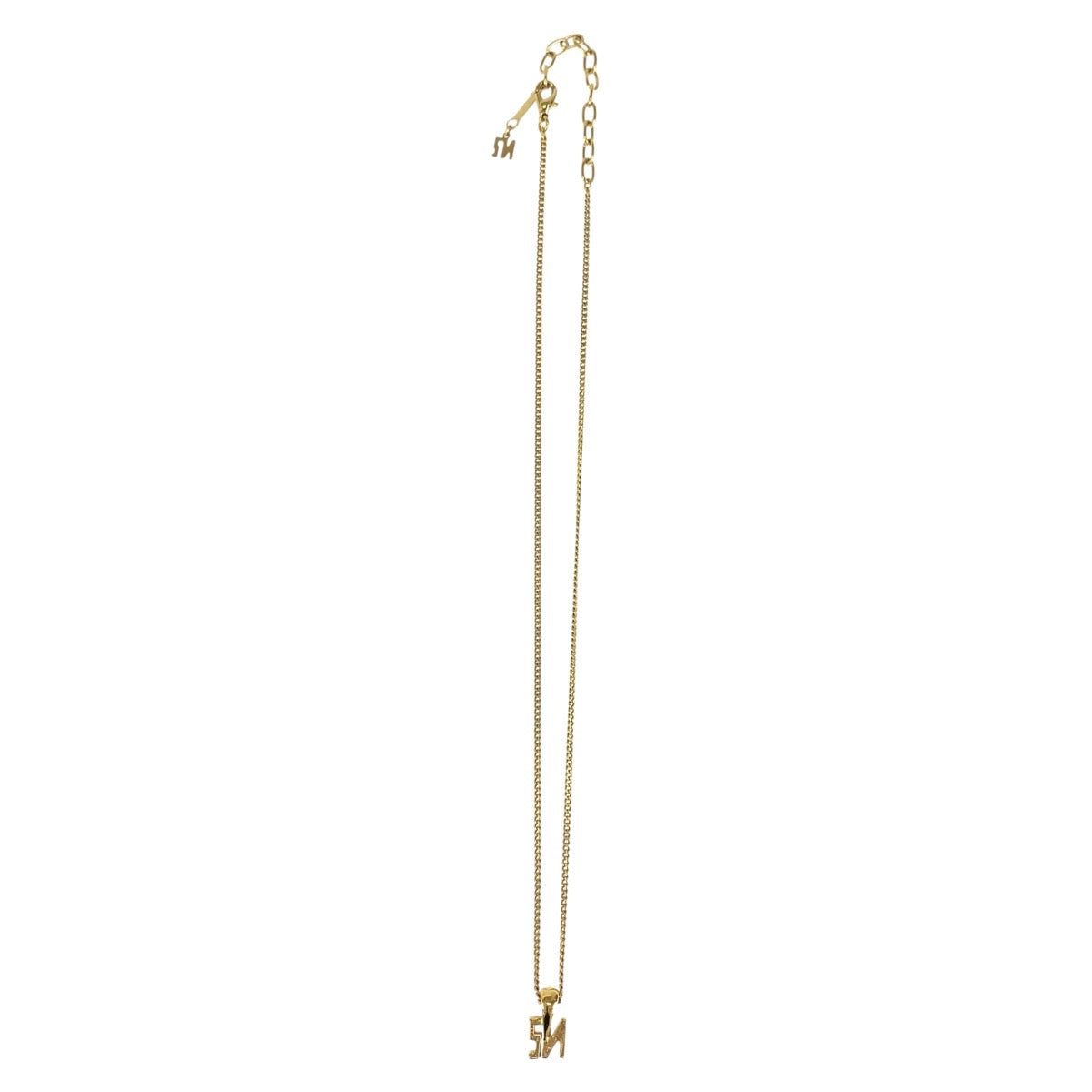 24413
NINA RICCI ニナリッチ ロゴモチーフ ゴールド メッキ ネックレス レディース A4