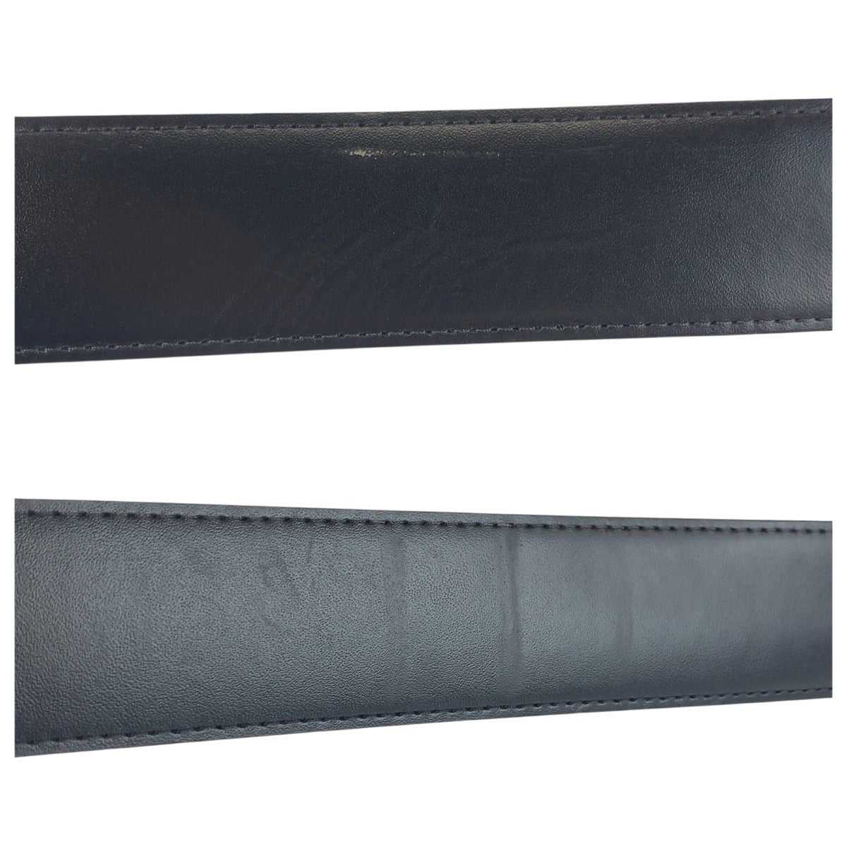 24417
LOUIS VUITTON ルイヴィトン モノグラム サンチュール LVイニシャル 85cm/34インチ ブラウン ブラック シルバー金具 PVC / レザー M9821 ベルト リバーシブルベルト メンズ ABP30