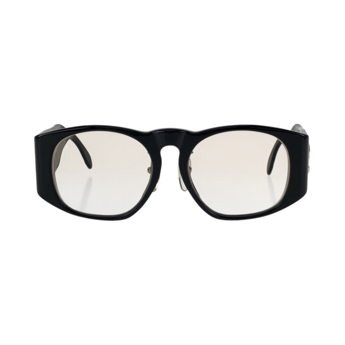 24419
CHANEL シャネル マトラッセ ココマーク ブラック 黒 ゴールド金具 プラスチック / メタル 01450 94305 サングラス メガネ 男女兼用 ウェリントン レディース ABP21
