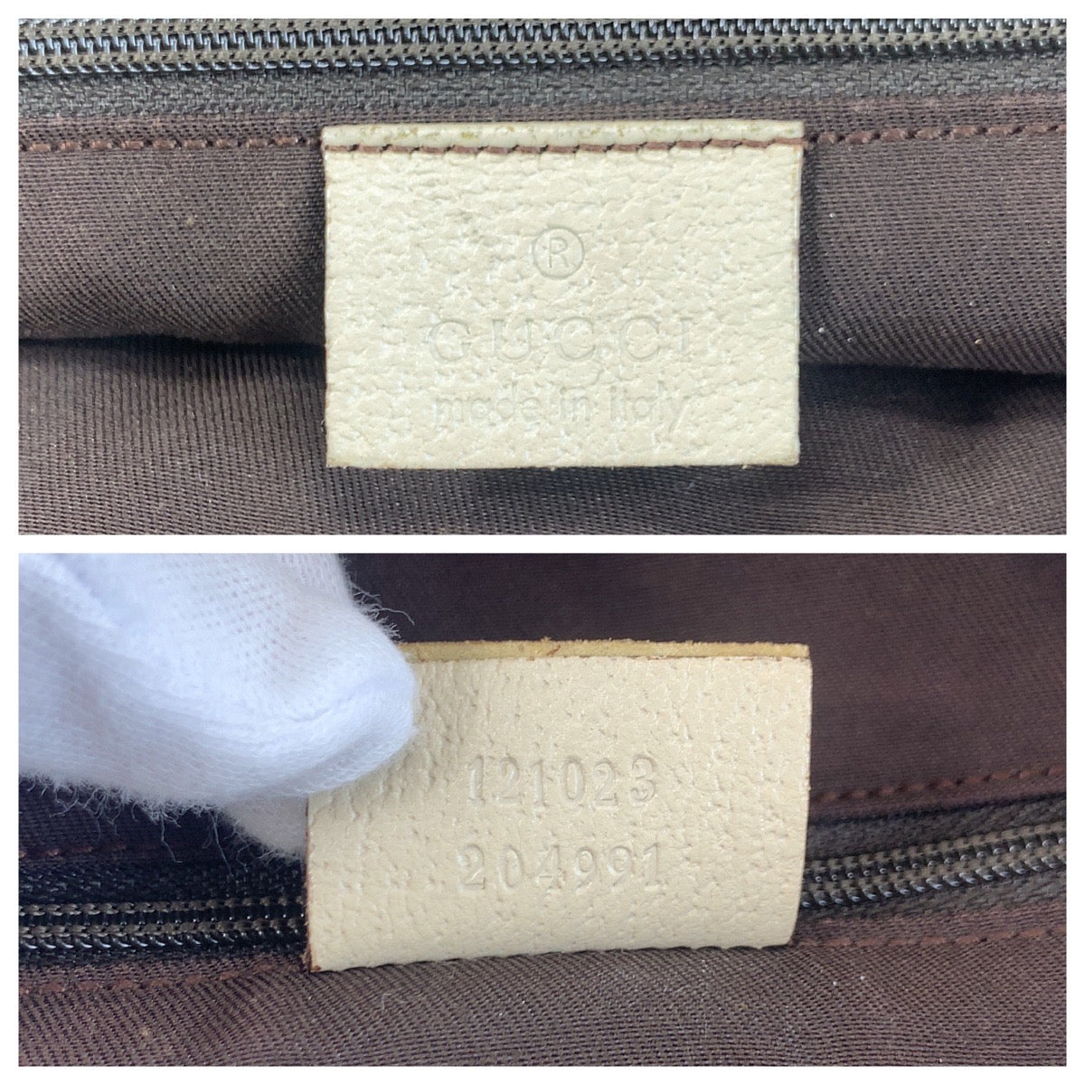 24423
GUCCI グッチ エクリプス ベージュ アイボリー ゴールド金具 GGキャンバス / レザー 121023 トートバッグ ショルダーバッグ レディース AB28