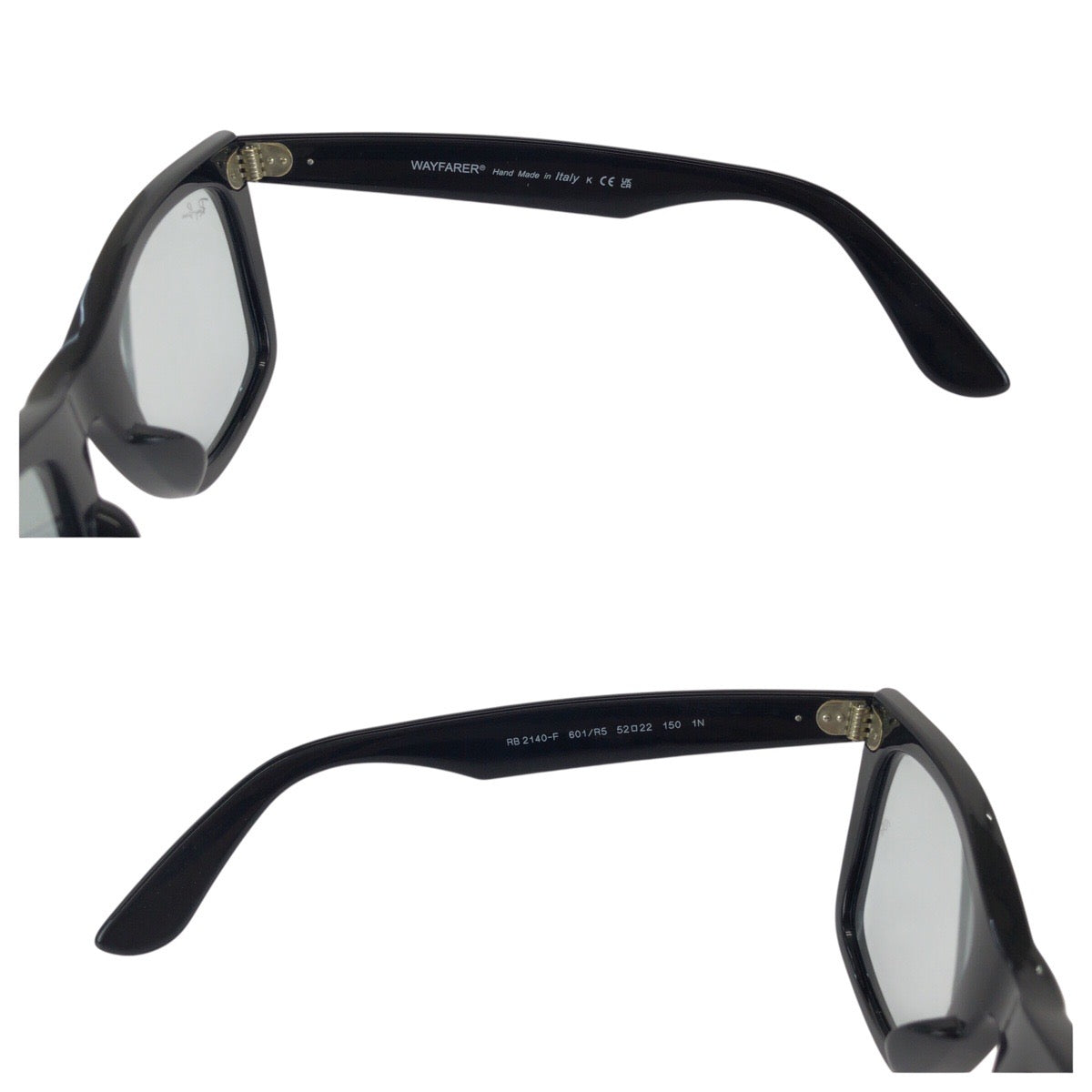 24432
Ray-Ban レイバン ORIGINAL WAYFARER CLASSIC ブラック グレー シルバー金具 プラスチック RB2140-F 601/R5 52□22 150 1N サングラス メガネ 男女兼用 スクエア レディース ABP16