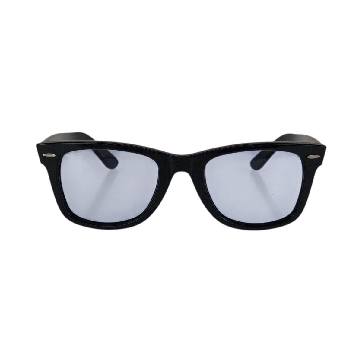 24433
Ray-Ban レイバン ORIGINAL WAYFARER CLASSIC ブラック ブルー シルバー金具 プラスチック RB2140-F 901/64 52□22 150 1N サングラス メガネ 男女兼用 スクエア レディース ABP15