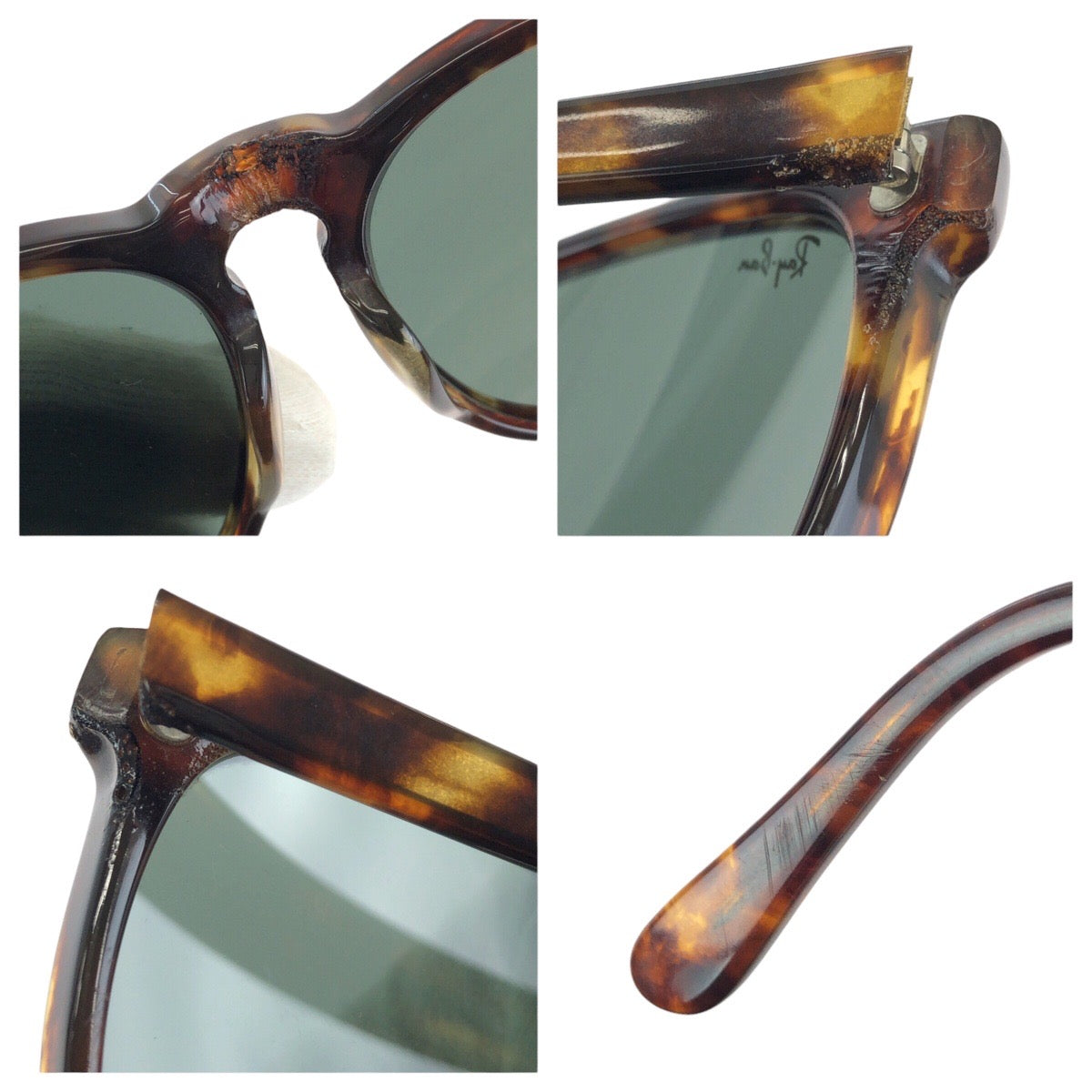 24435
Ray-Ban レイバン ヴィンテージ KISSENA ブラウン ハバナ シルバー金具 プラスチック TRADITIONALS KISSENA #12 サングラス 男女兼用 ボストン レディース ABP15