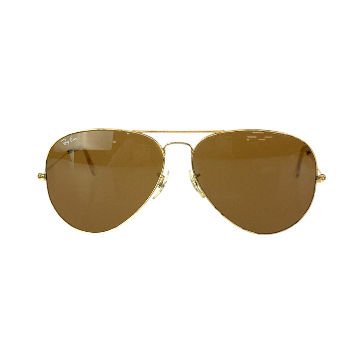 24439
Ray-Ban レイバン ヴィンテージ B&L RAY-BAN U.S.A ブラウン ゴールド金具 メタル 62□14 サングラス メガネ 男女兼用 ティアドロップ レディース ABP21