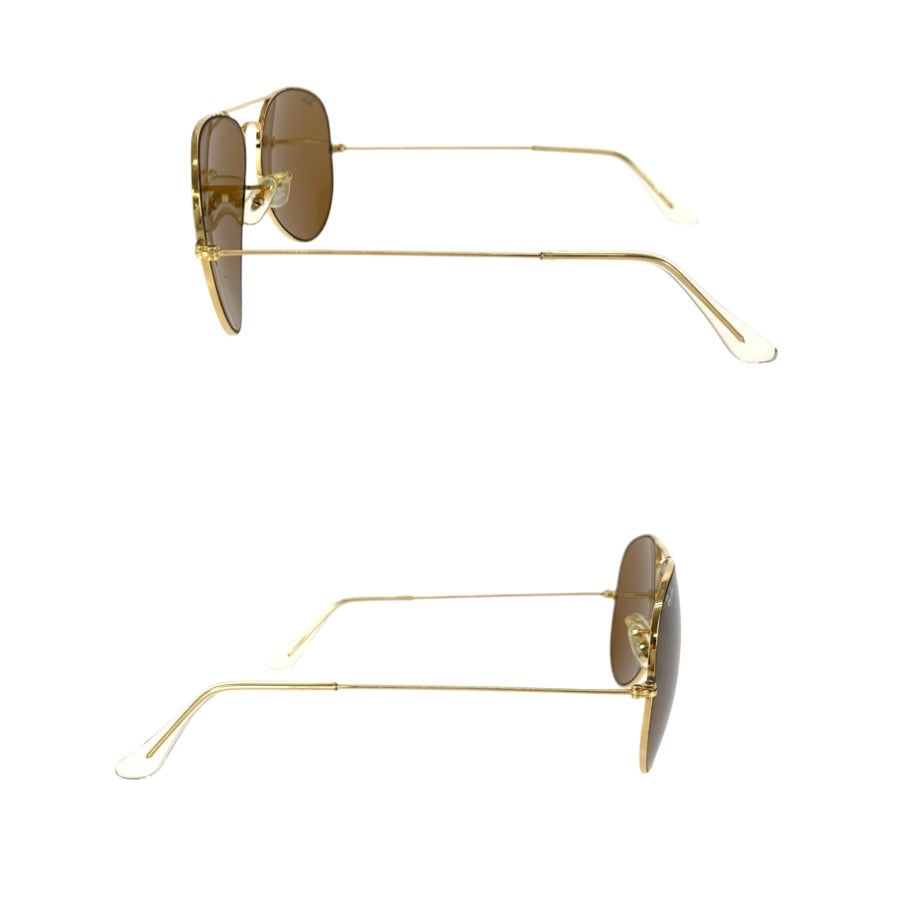24439
Ray-Ban レイバン ヴィンテージ B&L RAY-BAN U.S.A ブラウン ゴールド金具 メタル 62□14 サングラス メガネ 男女兼用 ティアドロップ レディース ABP21