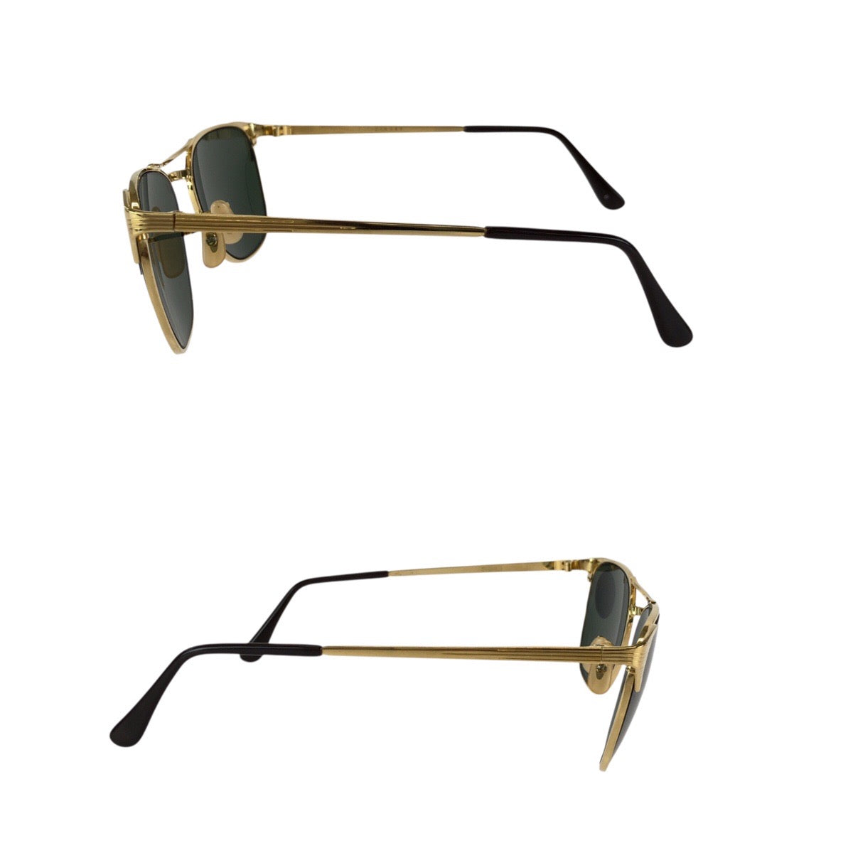24441
Ray-Ban レイバン ヴィンテージ シグネット ボシュロム ヘリテージ ゴールド グリーン メタル B&L 52□19 サングラス メガネ 男女兼用 ウェリントン レディース SA28