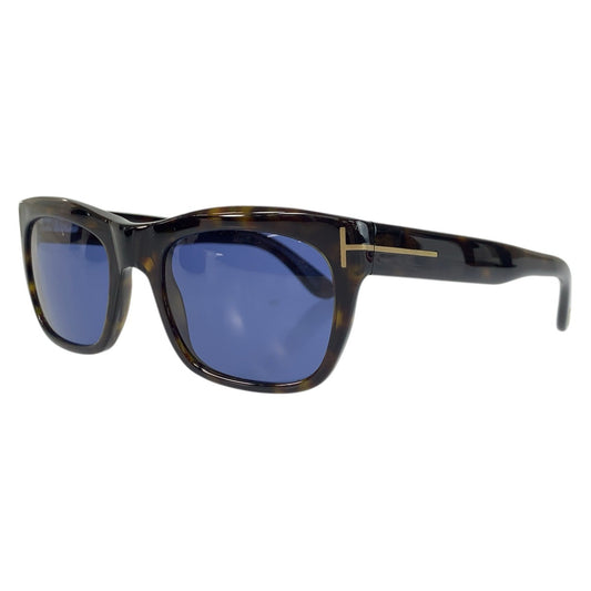 24442
TOM FORD トムフォード ブラウン ブルー プラスチック TF5277 053 53□20 145 サングラス 男女兼用 ウェリントン メンズ AB15