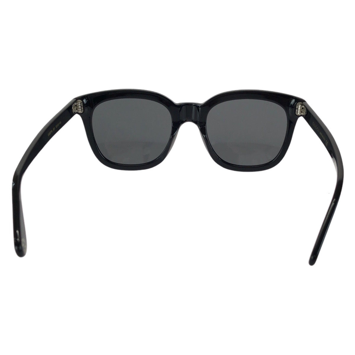24443
GUCCI グッチ ロゴ ブラック 黒 シルバー金具 プラスチック GG0571S サングラス 男女兼用 スクエア レディース ABP7