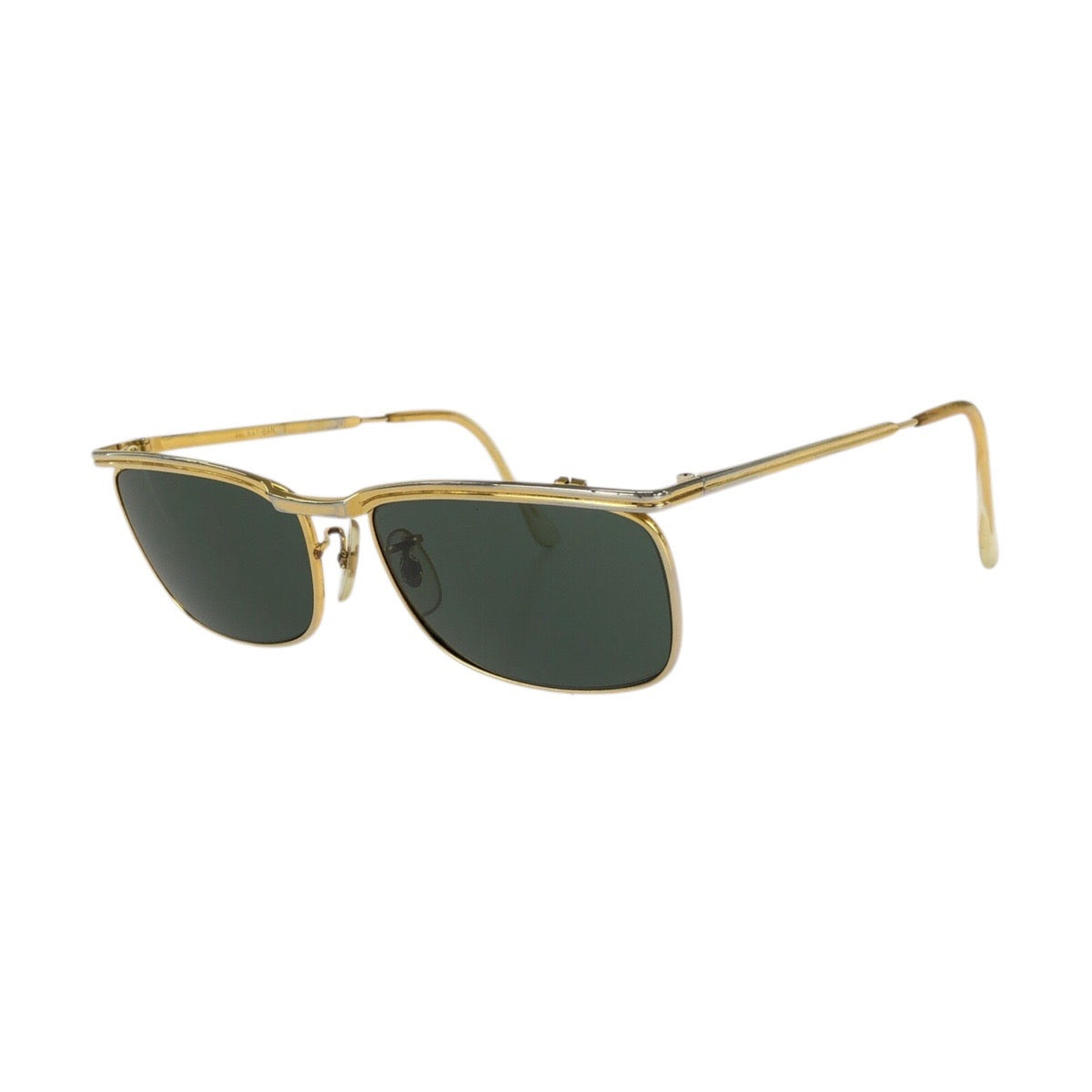 24444
Ray-Ban レイバン ヴィンテージ ボシュロム ゴールド グリーン メタル B&L Signet LX サングラス 男女兼用 スクエア メンズ AB21
