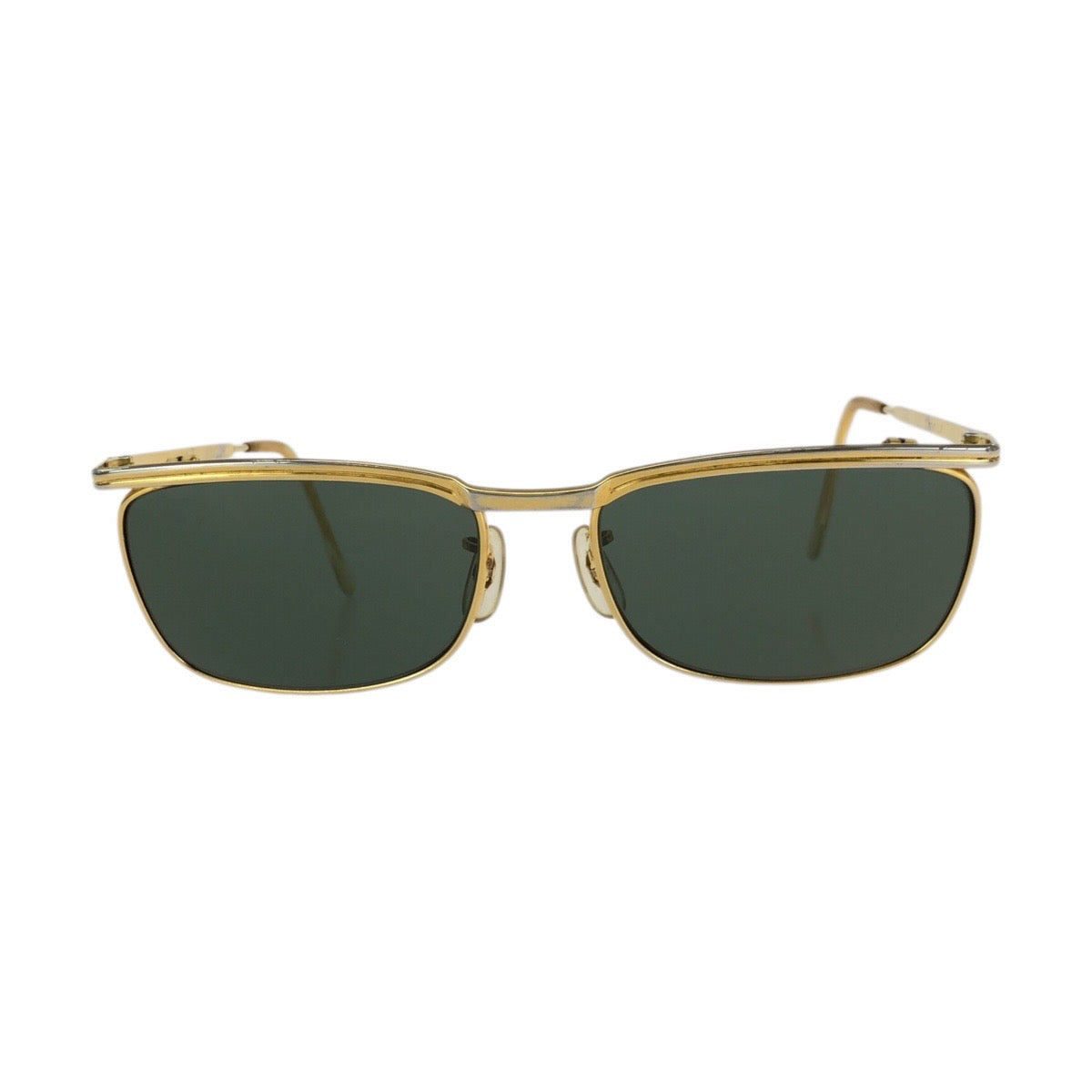 24444
Ray-Ban レイバン ヴィンテージ ボシュロム ゴールド グリーン メタル B&L Signet LX サングラス 男女兼用 スクエア メンズ AB21