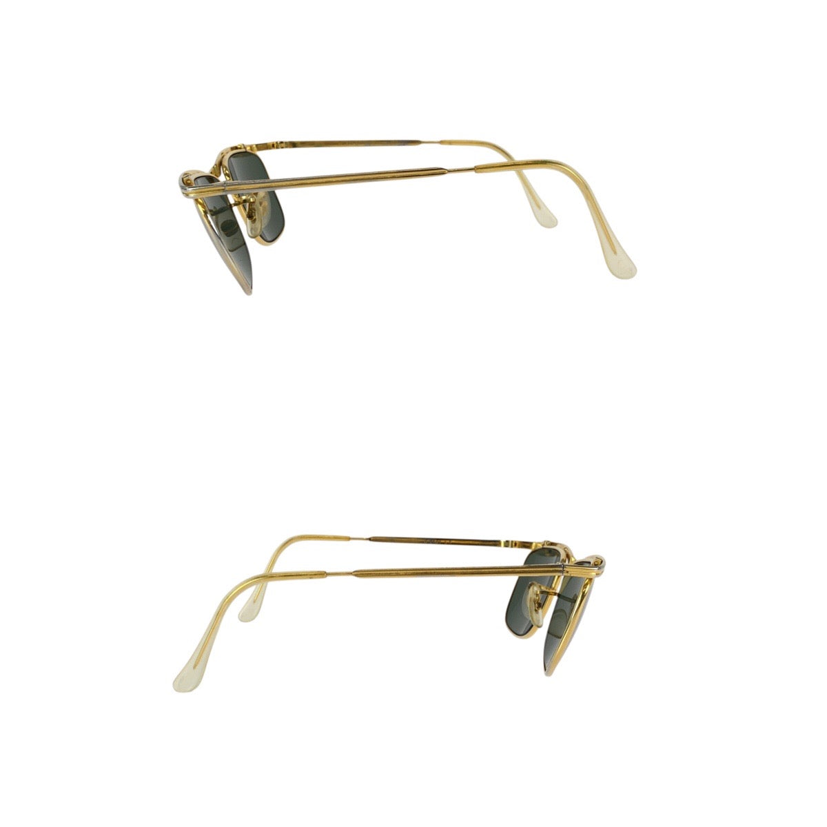 24444
Ray-Ban レイバン ヴィンテージ ボシュロム ゴールド グリーン メタル B&L Signet LX サングラス 男女兼用 スクエア メンズ AB21