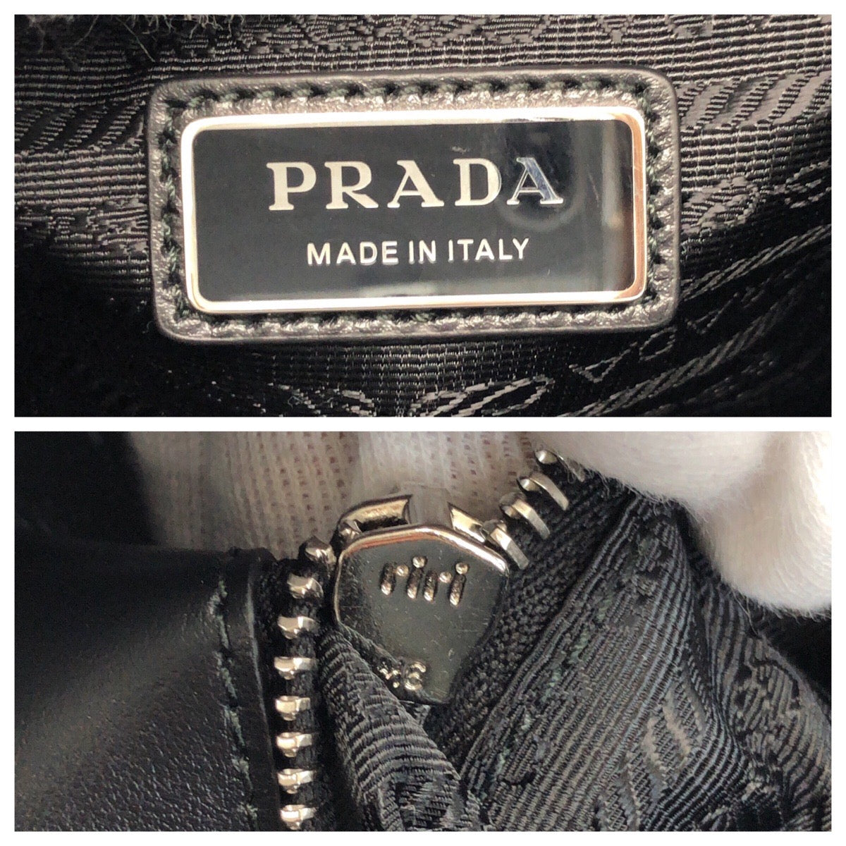24453
PRADA プラダ 未使用 水筒付き ホワイト ブラック シルバー金具 レザー 2VG113 トートバッグ ビジネスバッグ 男女兼用 レディース A140