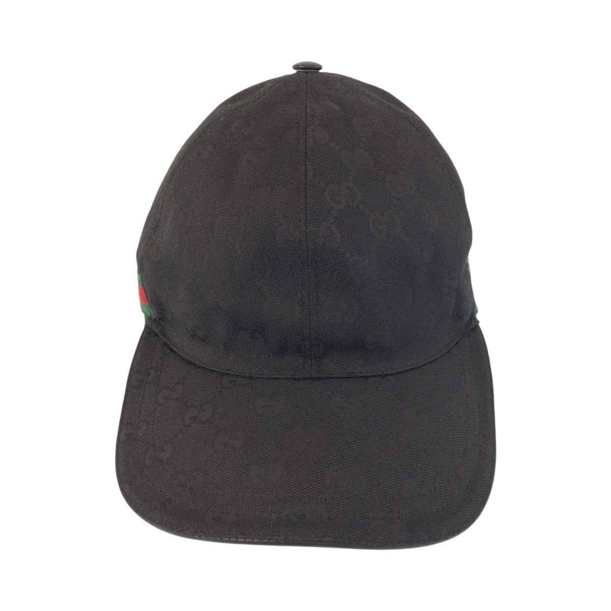 24457
GUCCI グッチ シェリーライン GGパターン ブラック グリーン レッド ポリエステル / ナイロン 200035 キャップ ベースボールキャップ 男女兼用 レディース AB18